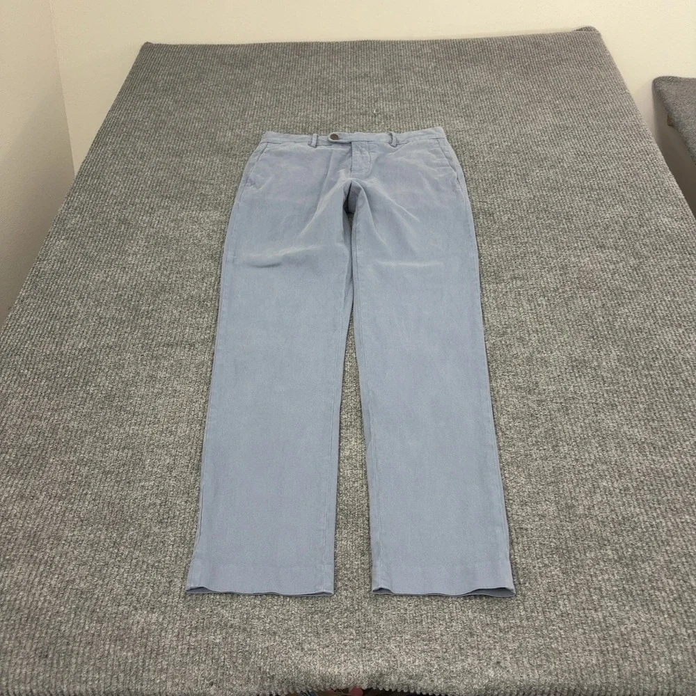 Bonobos Pants Mens 30/32 Blue Cotton Slim Fit Chino Casual Preppy